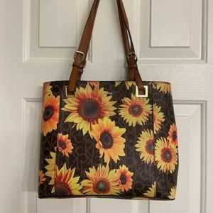 Calvin Klein Sunflower Handbag Purse